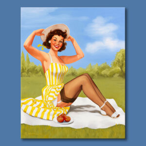 Sunshine Smile oil painting fiona stephenson